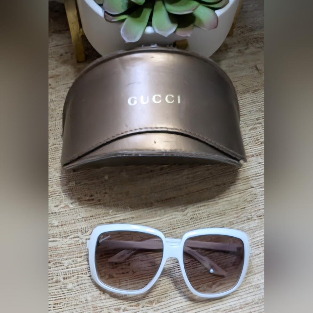 GUCCI Authentic 3108/s  White Frame RARE
